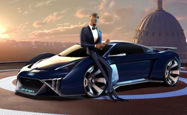 Audi designt Konzeptauto für Hollywood-Animationsfilm Spies in Disguise.  Foto: Auto-Medienportal.Net/Audi